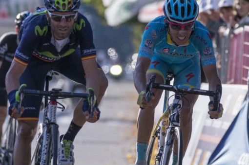 un'immagine dal Giro di Lombardia 2015