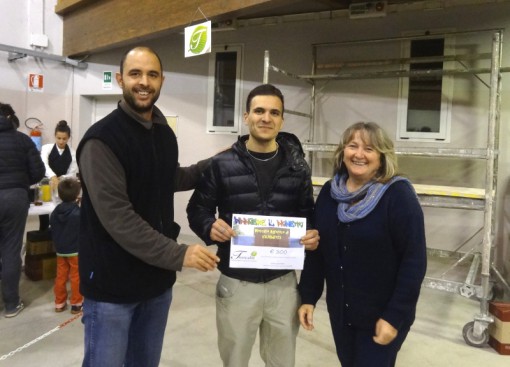 La premiazione di Perri, studente 24enne