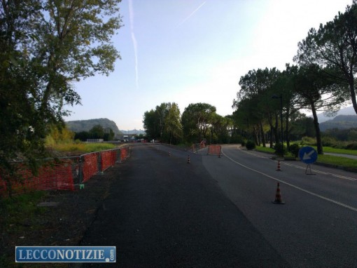 La nuova tangenzialina aperta al traffico nel pomeriggio di oggi