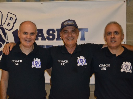 Coaching Staff Fisiolecco Vercurago: Giovanni Crippa, Ernesto Cocco e Massimo Riva. 