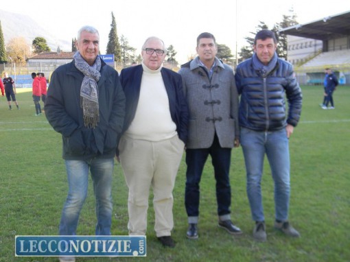 Evaristo Beccalossi e Daniele Bizzozero insieme a Razvan Zamfir, ds del Bari