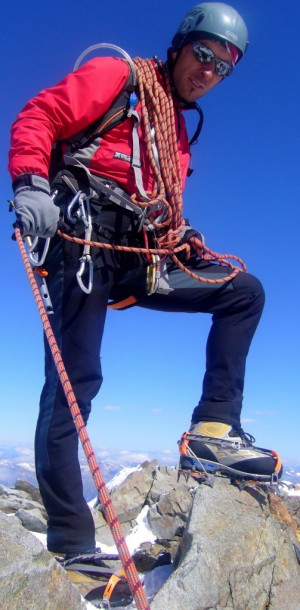 Rossano Libera, protagonista della serata alpinistica di sabato 14 novembre al cineteatro comunale di Mandello.