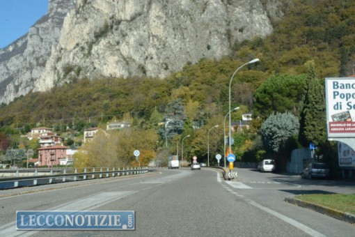 La zona delle Caviate, il controviale potrebbe essere eliminato con la riqualificazione