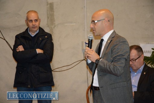 Gabriele arinoni e l'assessore Riccardo ariani