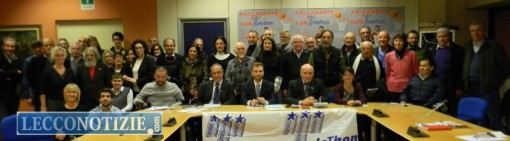 Organizzatori e partecipanti presentano la maratona Telethon 2015
