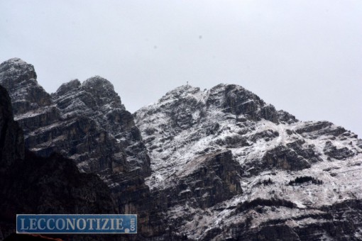 Il Resegone torna a tingersi di bianco