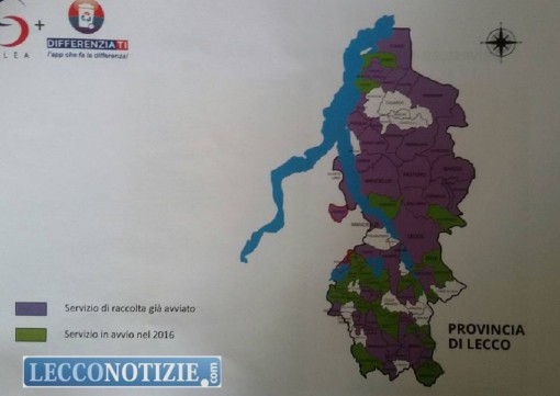 I comuni interessati dal servizio già da ora