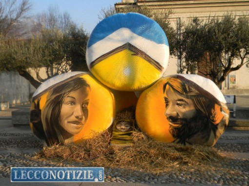 Il presepe dipinto dai writers