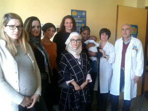 Foto spazio allattamento inaugurazione