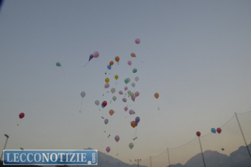 Il lancio dei palloncini