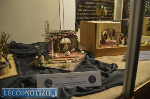 Il presepe del Gruppo Amici Lecco