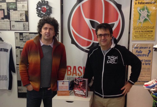 Arturo Fracassa (a sx) e Flavio Tranquillo, giornalista a telecronista di Sky