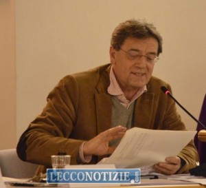 Il capogruppo Lega Nord Marco Ghezzi 