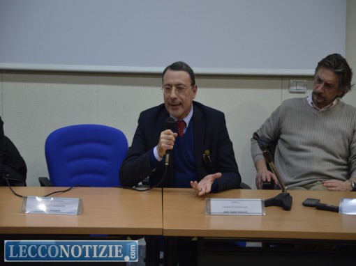 Il sindaco Cesare Valsecchi 