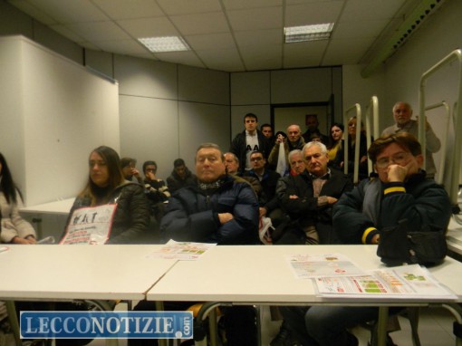 La sala Cisl dove si è tenuta la conferenza stampa