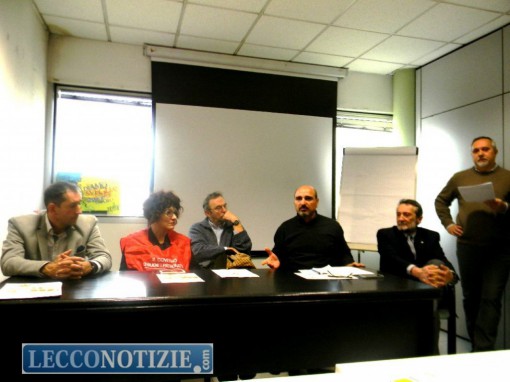 Norberto Pandolfi, Cinzia Gandolfi, Danile De Vecchi, Massimo Cannella, Giacomo Arrigoni e Mario Todeschini