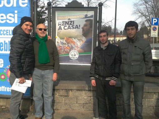 Foto nuova bacheca Lega di Oggiono in Viale Vittoria_31-1-16