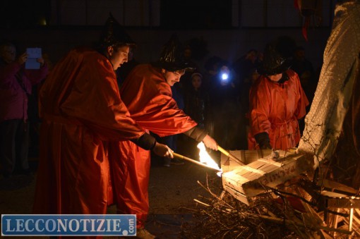 L'accensione del rogo