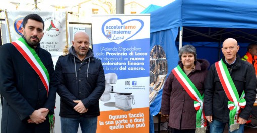 Da sinistra Riccardo Fasoli, Antonio Bartesaghi, Cristina Bartesaghi e Edoardo Zucchi.