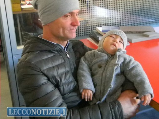 Papà Giancarlo con Andreas