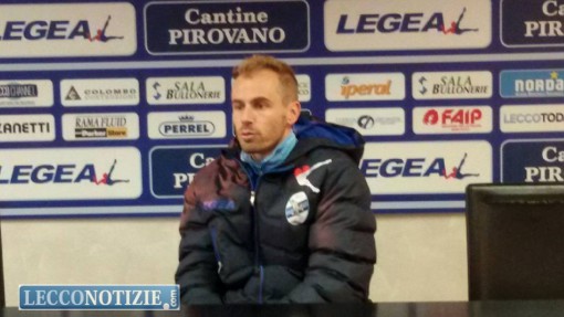 Cassiano Bodini al suo esordio con il Lecco