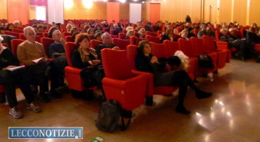 L'auditorium della Camera di Commercio durante il convegno sul gioco d'azzardo
