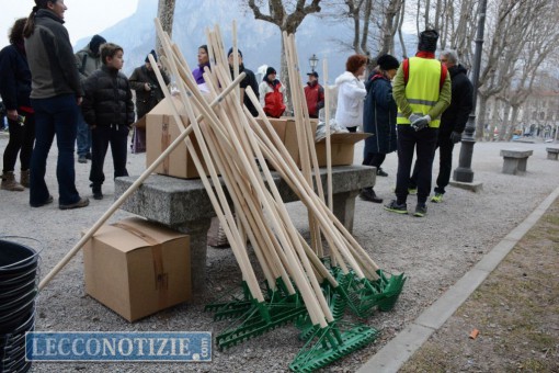 pulizia lungo lago (1)