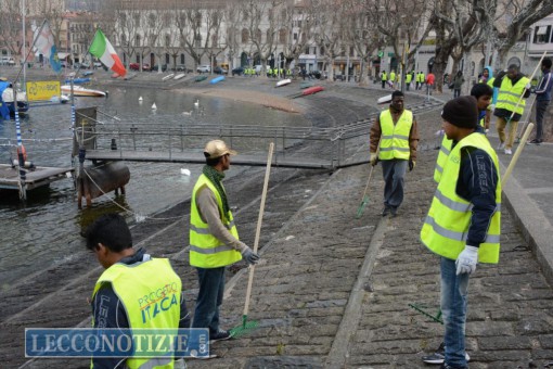 pulizia lungo lago (12)