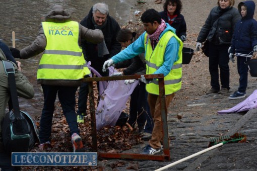 pulizia lungo lago (17)