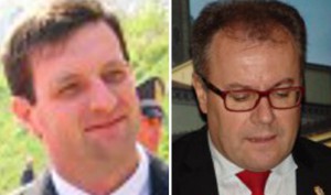 L'ex sindaco Rusconi e Virginio Brivio