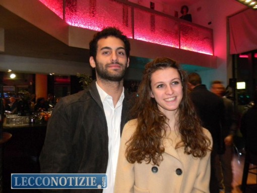 Alessandro Mazza con la fidanzata