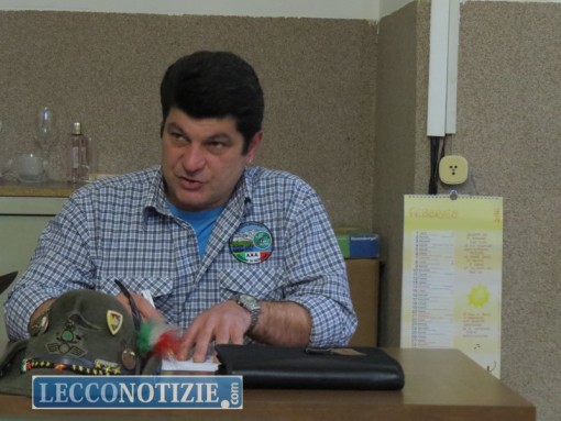 il tesoriere Egidio Bonacina