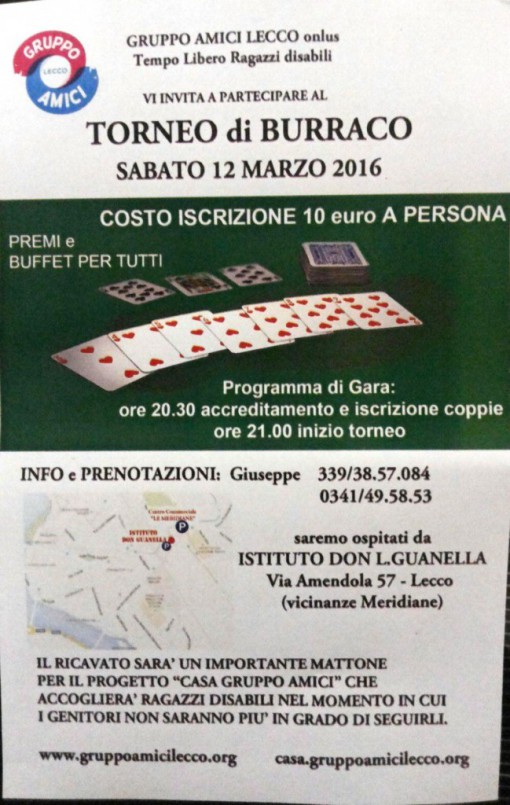 burraco gruppo amici