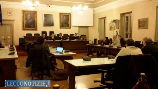 La Commissione comunale riunita a Palazzo Bovara martedì sera