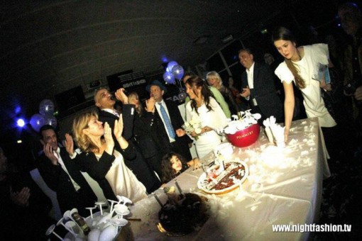 Un momento della festa 