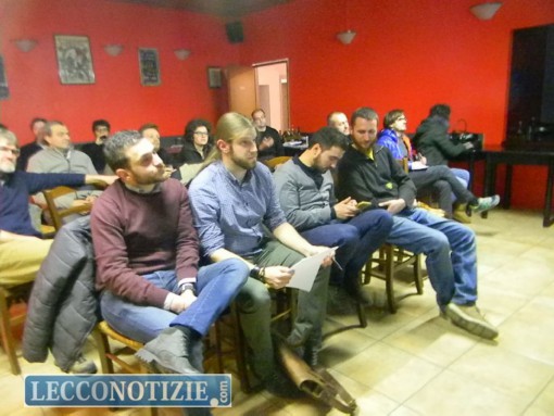 La sala del Circolo Libero Pensiero durante la presentazione del Manifesto per Consonno