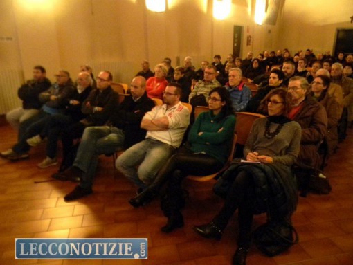 I presenti all'incotro di lunedì sera