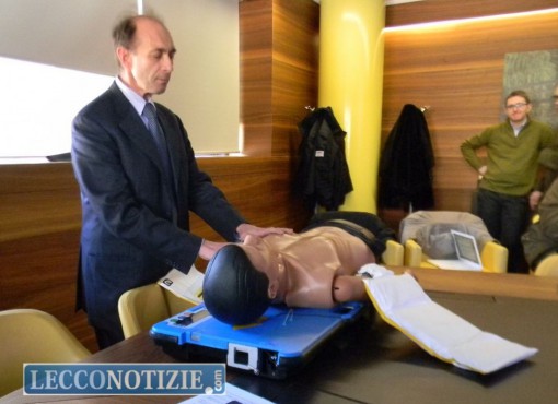 Il macchinario in azione