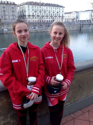 Emma Binda e Chiara Della Fontana.