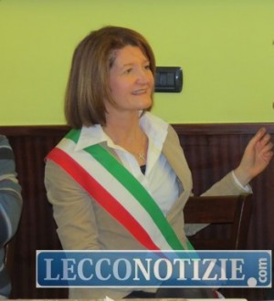 il sindaco di Monte Marenzo Paola Colombo