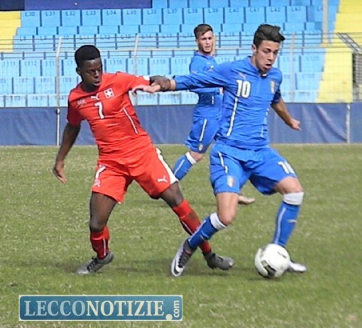 L'Italia U18 e la Svizzera U18 sul campo del Rigamonti Ceppi