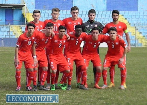 La nazionale svizzera U18
