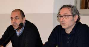 Da sinistra Emilio Castelli (Fim Cisl) e Fabio Anghileri (Fiom Cgil).