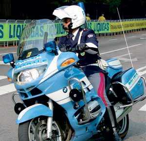 POLIZIA STRADALE MOTO