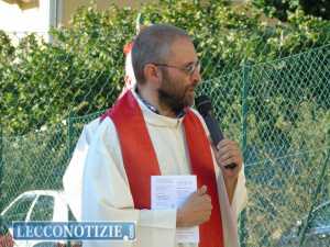 Don Luciano, parroco di Rossino ed Erve