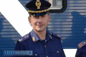 Mauro Rivolsi, comandante della Polizia Stradale di Lecco